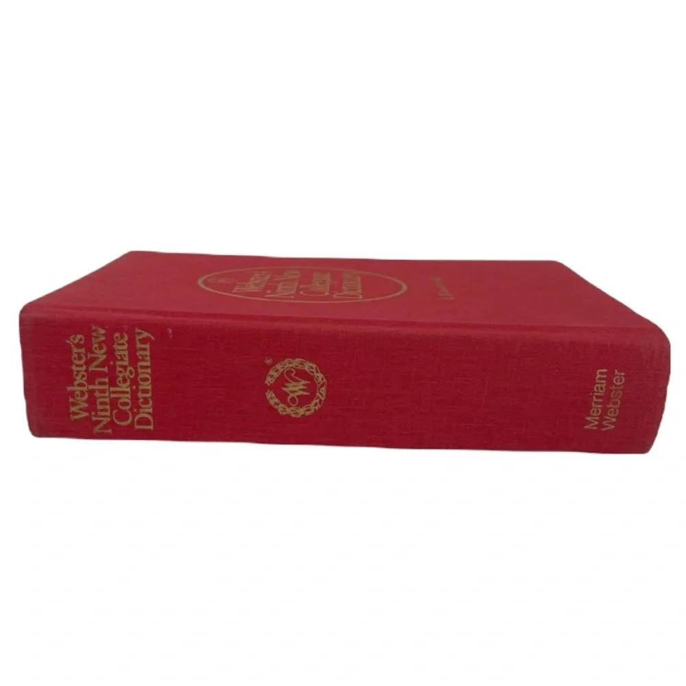 Vintage webster’s dictionary